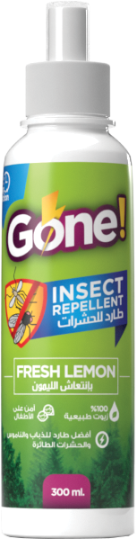 Gone- insect repellent with Fresh lemon